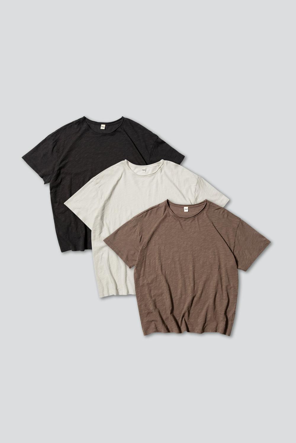 SLUB TEE 3 PACK