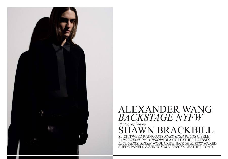 Alexander Wang Backstage- NYFW