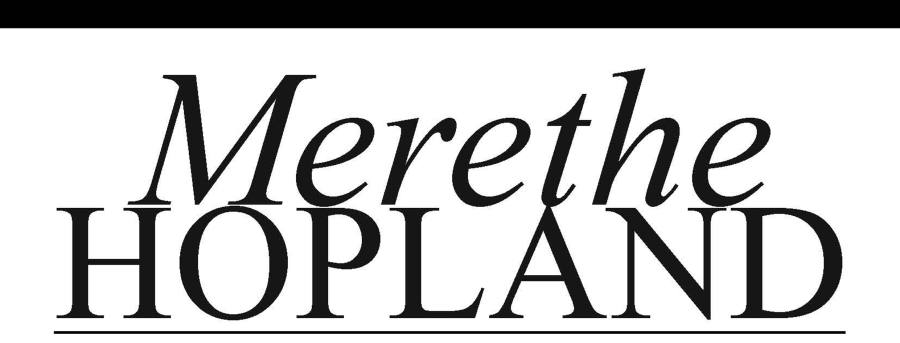 In the Studio with Merethe Hopland