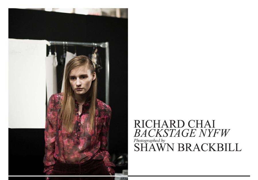 Richard Chai Backstage – NYFW
