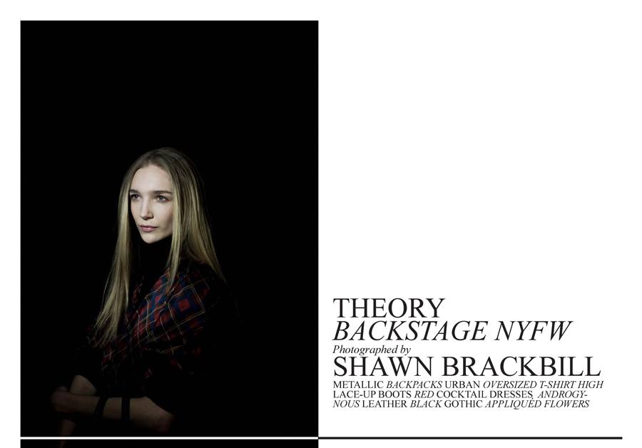 Theory Backstage- NYFW