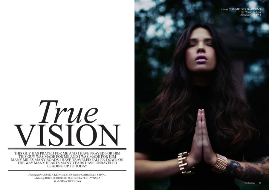 True Vision Staring Ira Chernova