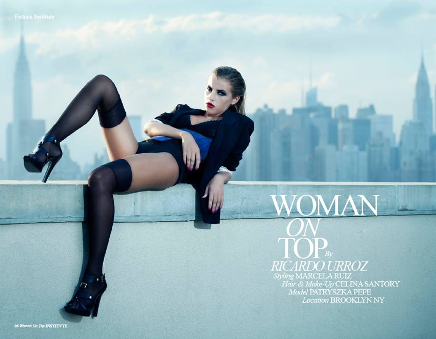 Woman On Top Photographed by Ricardo Urroz