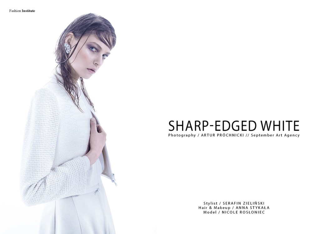 Sharp-edged White